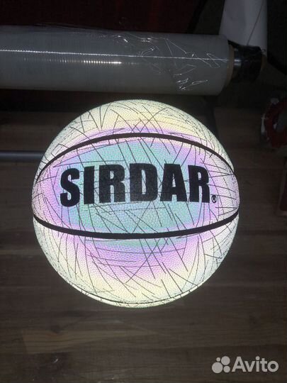 Баскетбольный мяч wildsun 7 светоотражающий