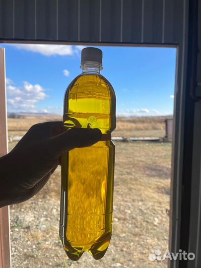 Масло подсолнечное нерафинированное