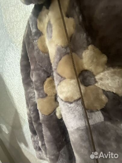 Шуба мутоновая детская (рост 128)