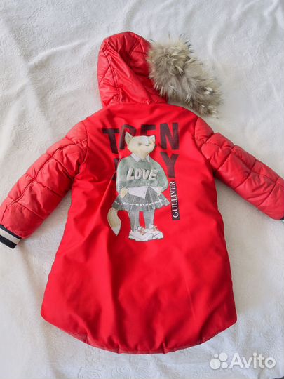 Пуховик для девочки