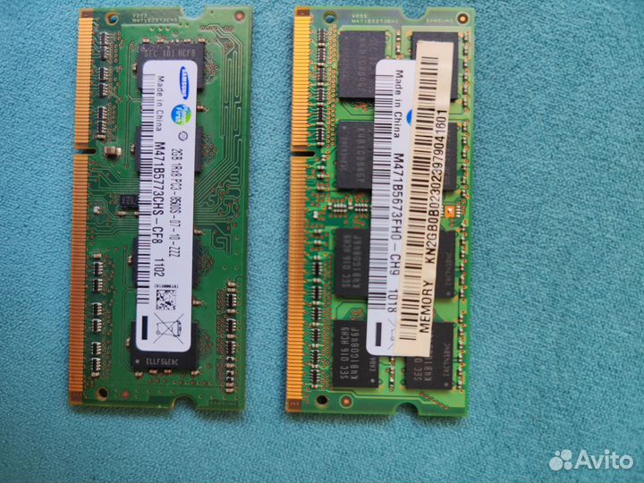 Оперативная память ddr3 для ноутбука