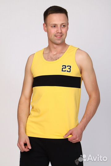 Майка - желтый №Н-86023. Оптом