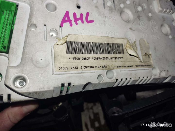 Щиток приборов passat б5