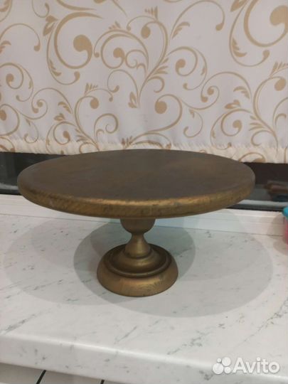 Тортовница деревянная