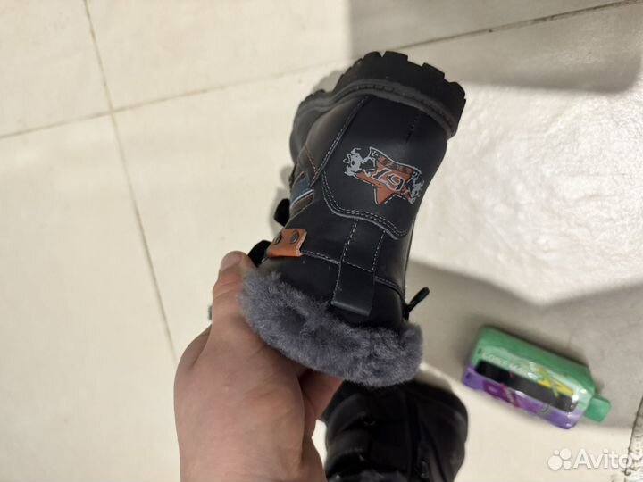Сапоги зимние для мальчика 23 размер