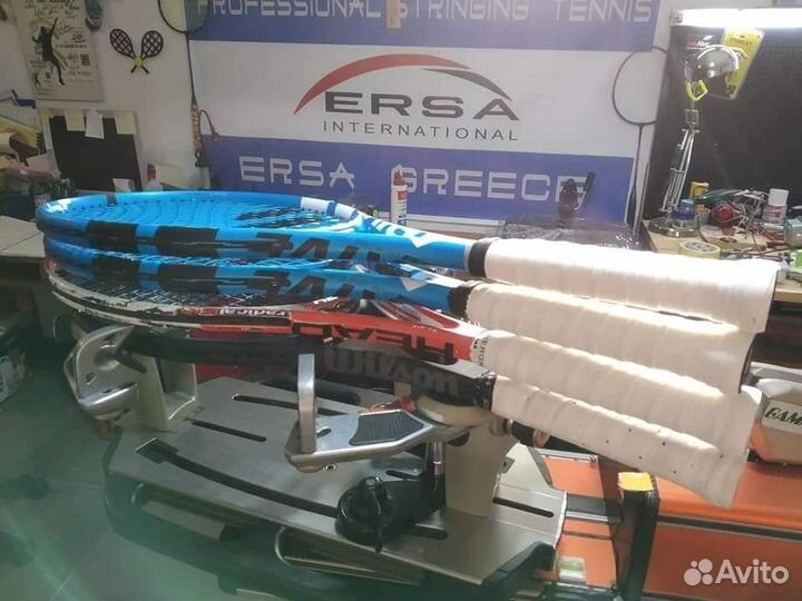 Натяжка теннисных и бадминтонных ракет и ремонт