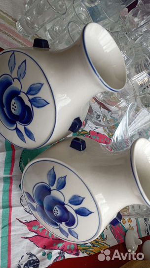 Посуда СССР Гжель