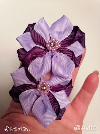 Резинки для волос ручной работы