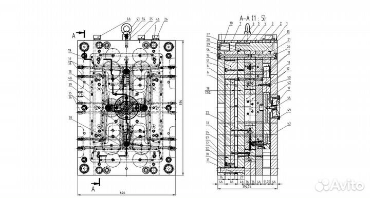 Конструктор Пресс-форм, 3d моделирование, литьё