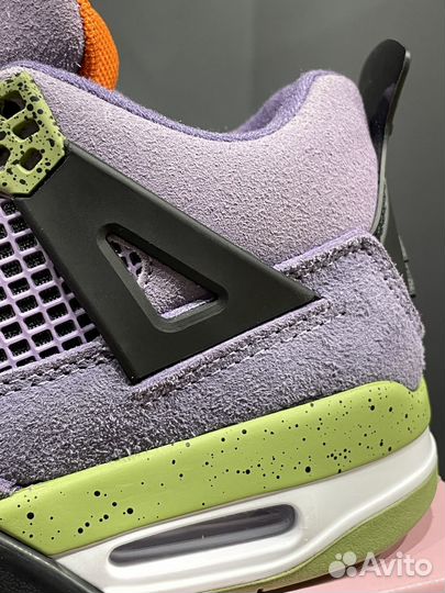 Nike Air Jordan 4 Canyon Purple. Мужские кроссовки