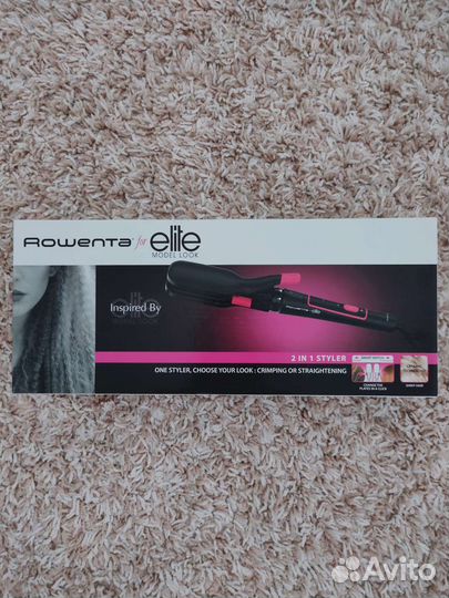 Мультистайлер Rowenta Crimper 2 в 1 Elite CF4102F0