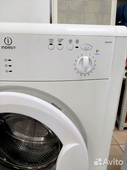 Узкая 5кг 1000 об.Индезит Стиральная машина автома