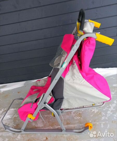 Детские санки коляска ника kids