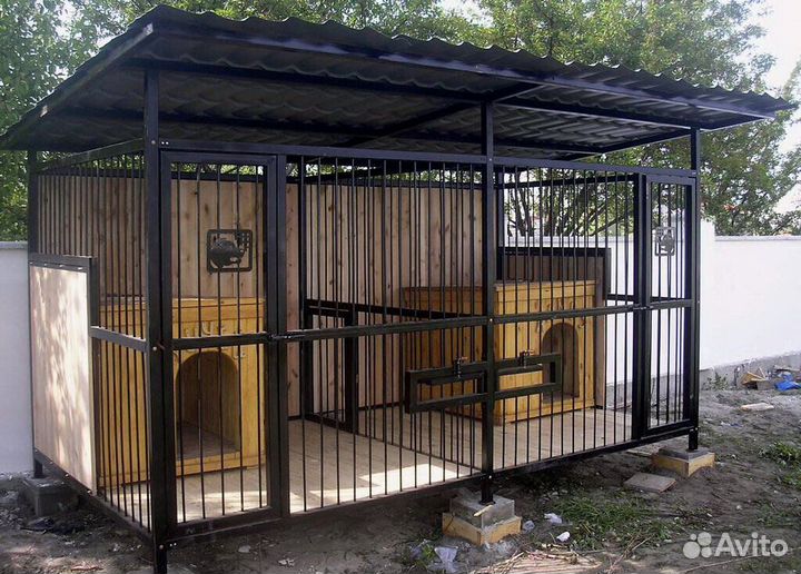 Вольер для собак уличный утепленный