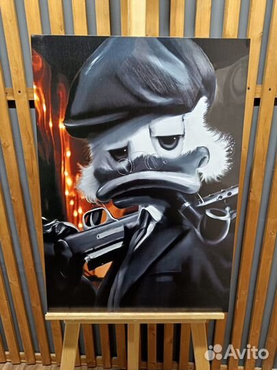 Картина Скрудж Деньги