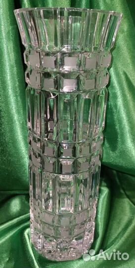 Ваза большая для цветов, хрустальная, СССР