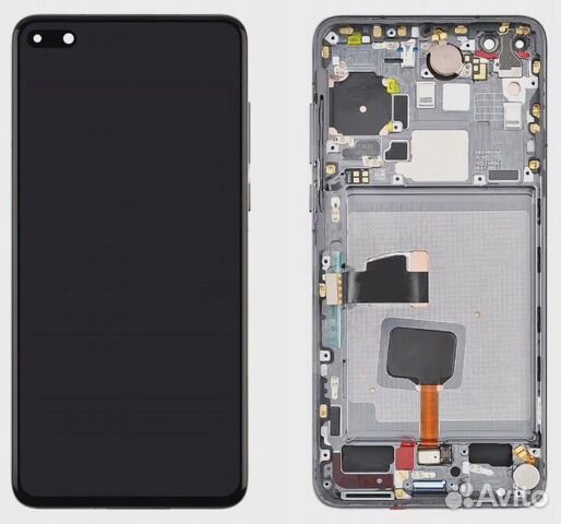 Дисплей для Huawei P40 в рамке + тачскрин