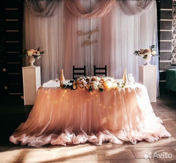 Оформление свадьбы и других мероприятий