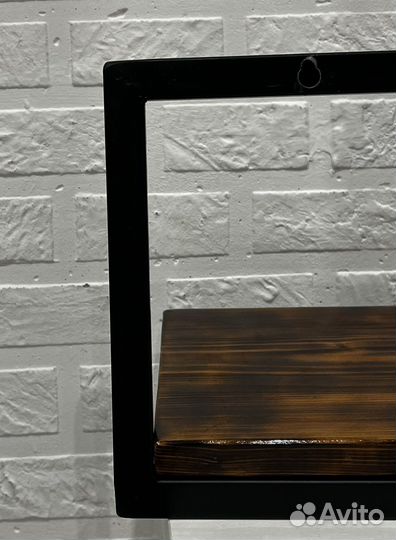 Полка настенная лофт