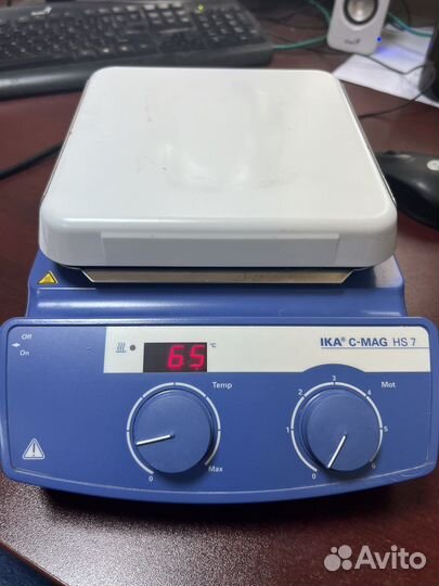 Магнитная мешалка с подогревом IKA C-MAG HS7