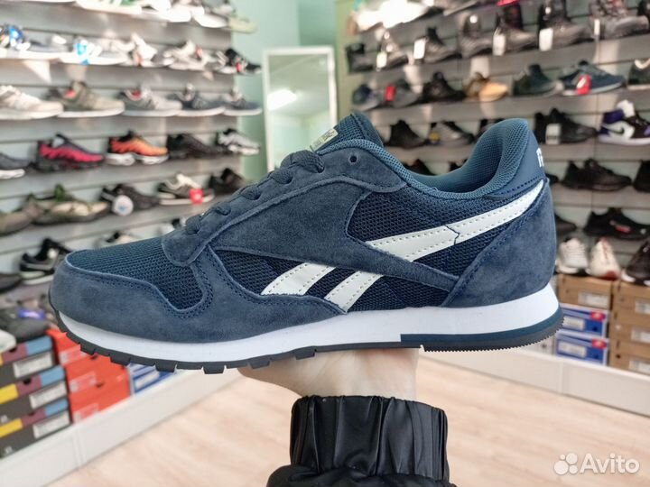 Кроссовки натуральная замша Reebok Classic 41-46