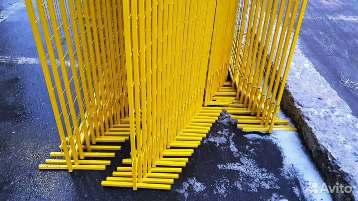 Инвентарное строительное ограждение исо