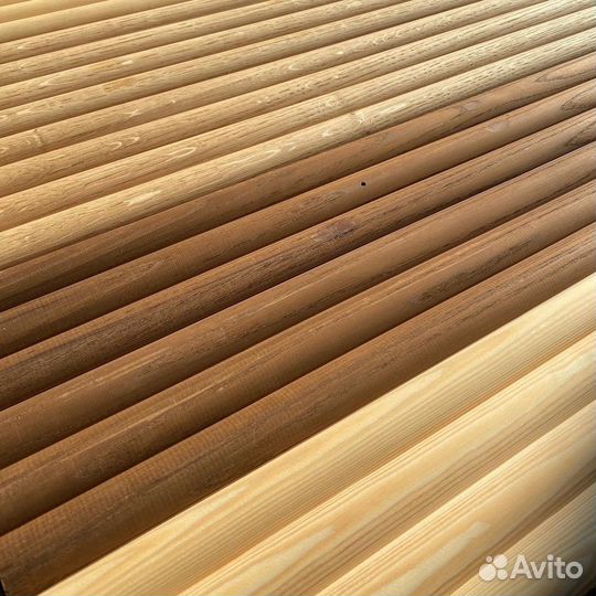 Реечные стеновые панели массив термоберезы