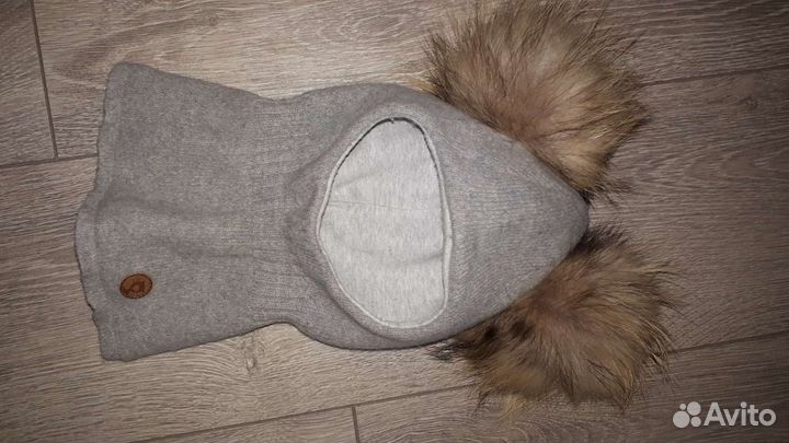 Шапка шлем зима