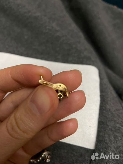 Серьги с бриллиантами СССР