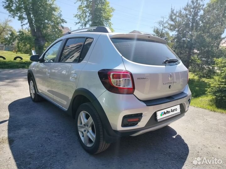 Renault Sandero Stepway 1.6 МТ, 2018, 49 600 км