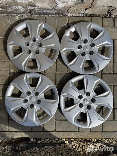 Колпаки на hyundai creta. Оригинальный комплект