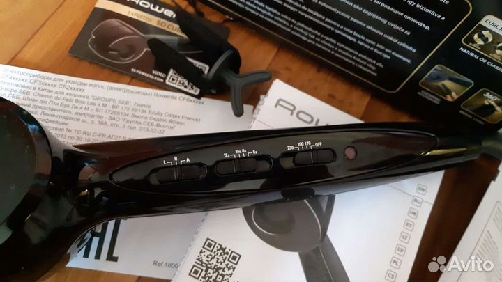 Плойка для завивки Rowenta so curls CF3610