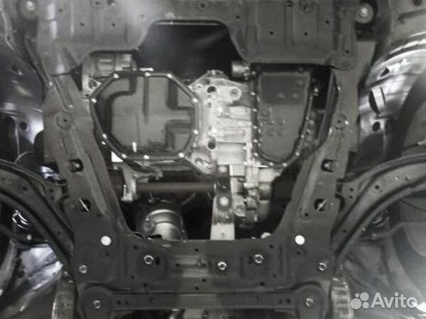 Защита картера двигателя и кпп Nissan X-Trail T31
