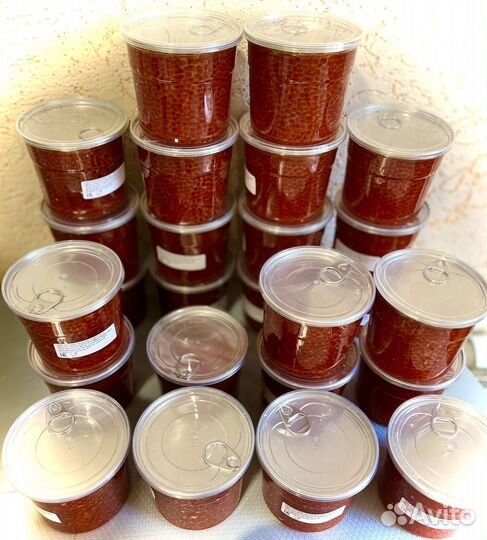 Красная икра горбуши