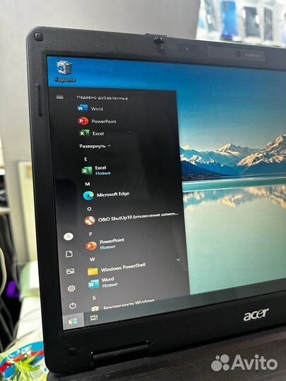 Ноутбук Acer 4gb/250 gb Офисный набор