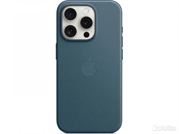 Клип-кейс iPhone 15 Pro FineWoven Case MagSafe Син