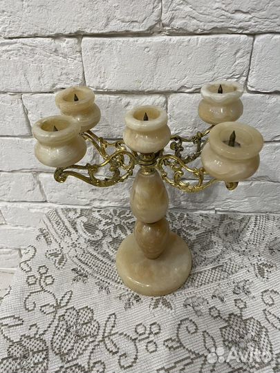 Подсвечник оникс