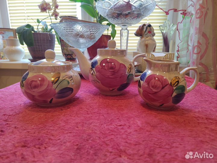 Чайный сервиз Свадебный (Агашки) 1994 г. Дулево