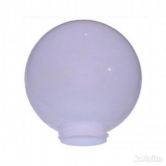 Рассеиватель пластиковый (D250, опал, резьба А85)