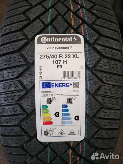 Continental ContiVikingContact 7 SUV 275/40 R22 и 315/35 R22 111H