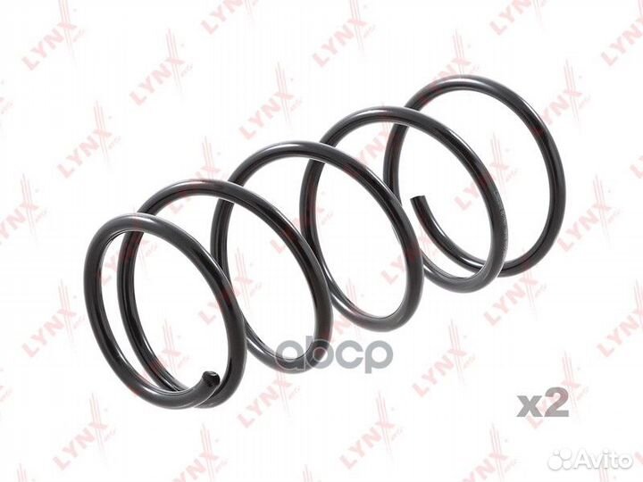 Пружина подвески передняя перед прав/лев