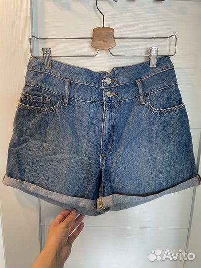 Джинсовые шорты banana republic 30/10
