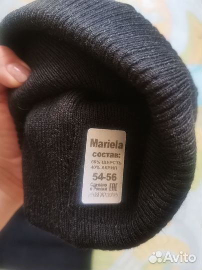 Шапка и снуд Mariela демисезон, детские р. 54-56