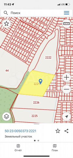 Участок 22,3 га (ИЖС)