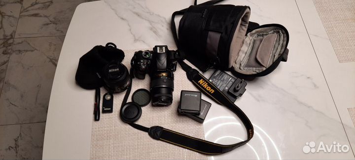 Фотоаппарат Nikon D3300 + аксессуары