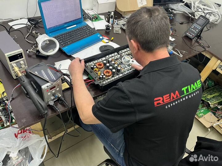 Ремонт усилителей, микшеров, аудио техники