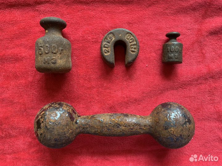 Гири и гантели СССР