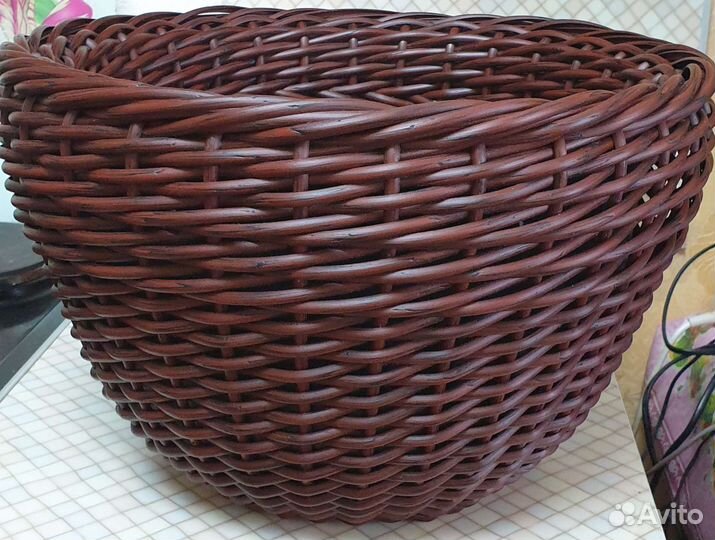 Кашпо (ротанг) ручная работа