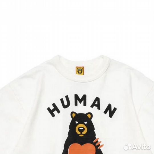 Футболка Human made bear logo