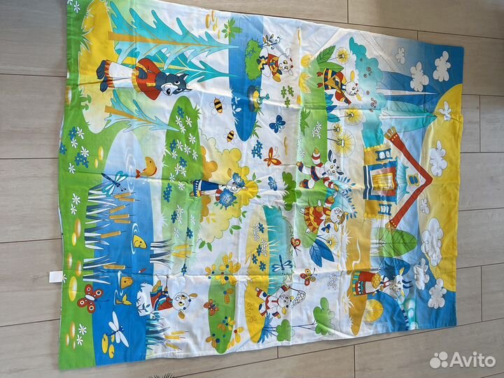 Новый пододеяльник детский 112*147 хлопок 100